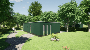 Woningtype Vakantie 2a vooraanzicht